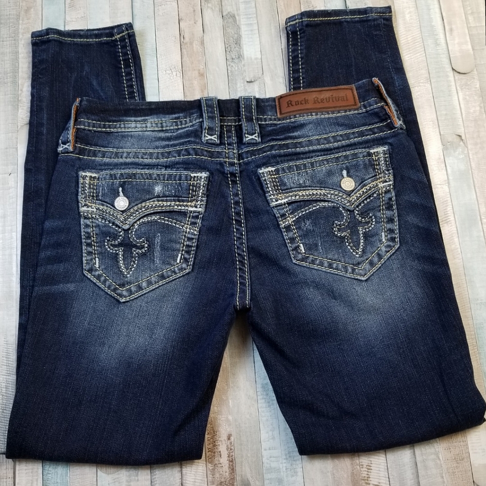 Rock Revival Leni Skinny Jeans - Picture 4 of 9